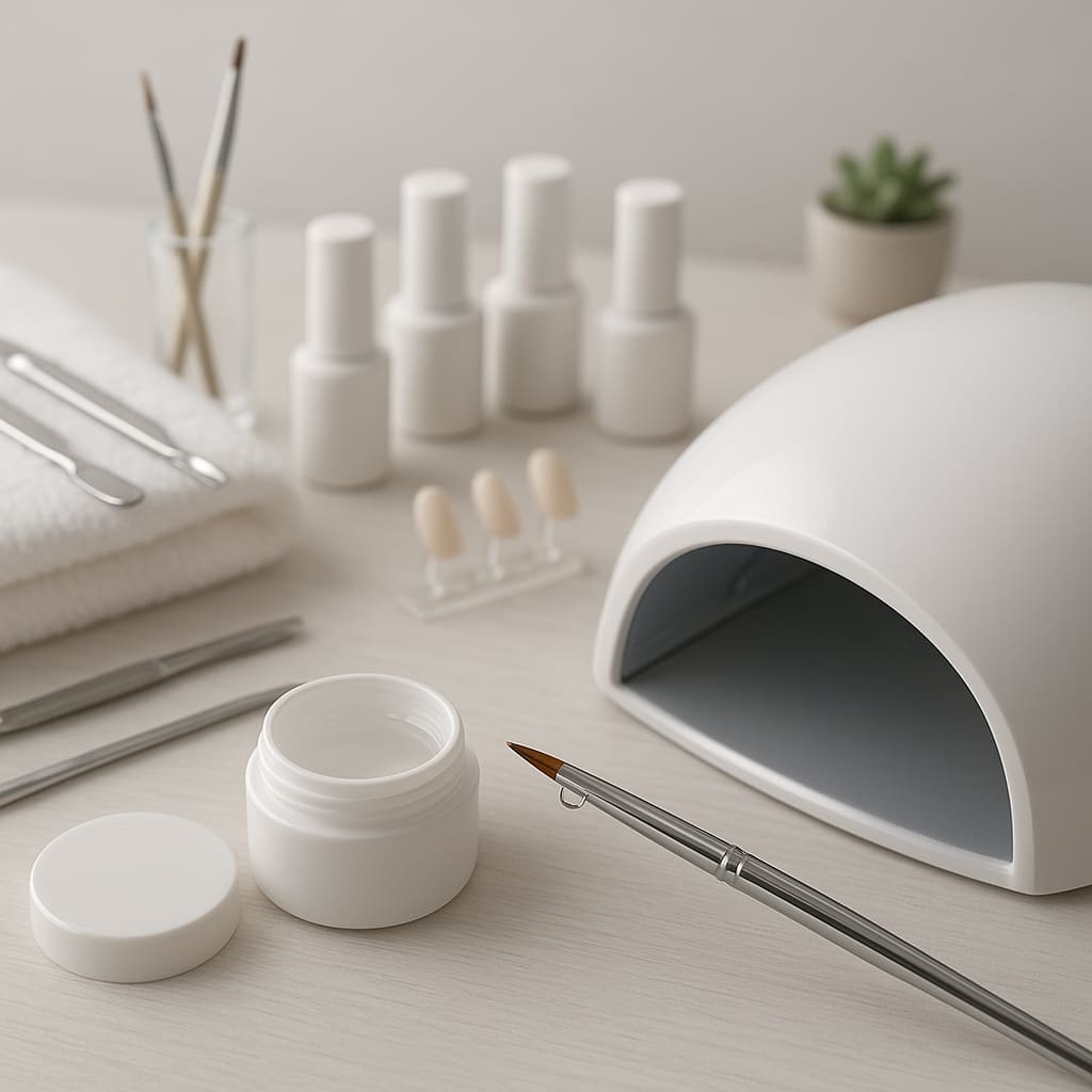 Gel-Nägel Anwendung